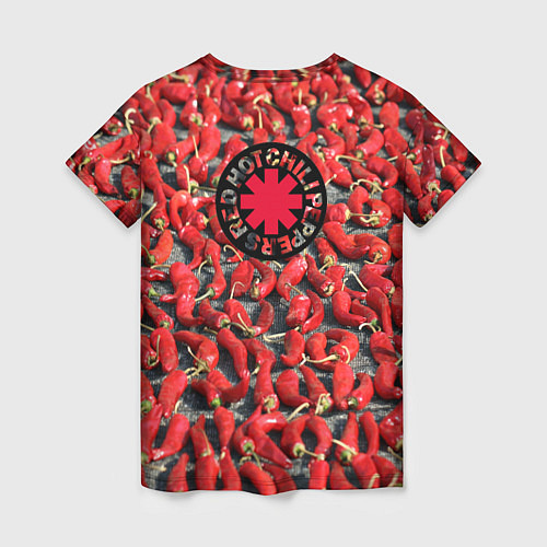 Женская футболка RHCP Chili / 3D-принт – фото 2