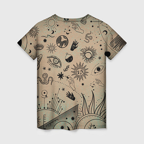 Женская футболка Эзотерика / 3D-принт – фото 2