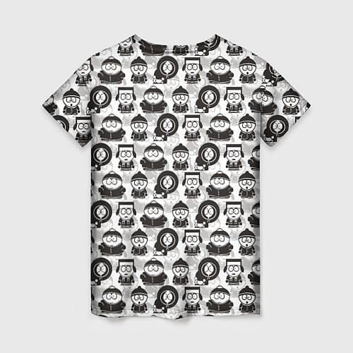 Женская футболка Южный парк - персонажи South Park / 3D-принт – фото 2