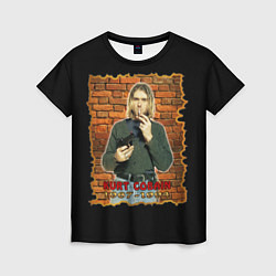 Футболка женская Kurt Cobain 1967 - 1994, цвет: 3D-принт