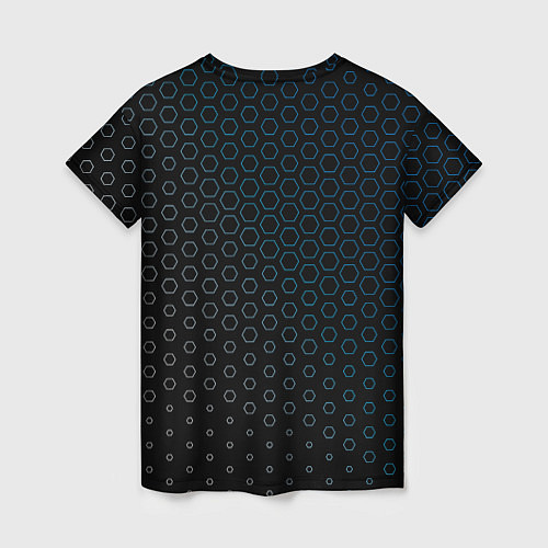 Женская футболка ДЭУ - Соты / 3D-принт – фото 2