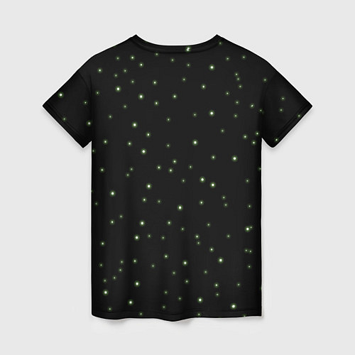 Женская футболка Космический защитник - Зеленый Фонарь / 3D-принт – фото 2