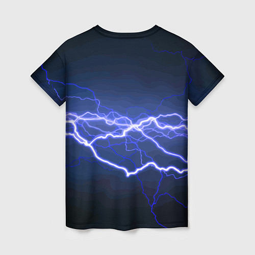 Женская футболка Lightning Fashion 2025 Neon / 3D-принт – фото 2