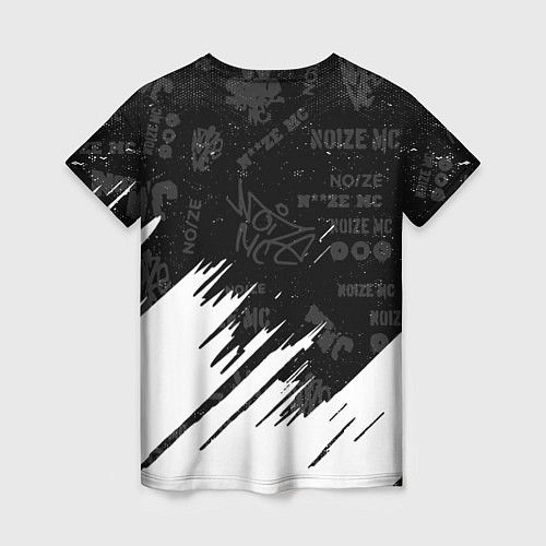 Женская футболка Noize mc нойз мс / 3D-принт – фото 2