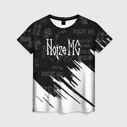 Женская футболка Noize mc нойз мс