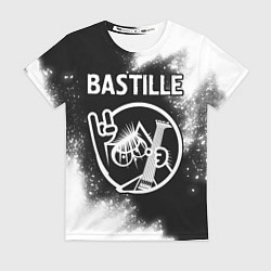 Женская футболка Bastille - КОТ - Краска