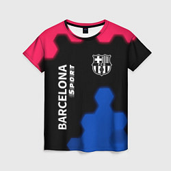 Футболка женская BARCELONA Sport - Графика, цвет: 3D-принт