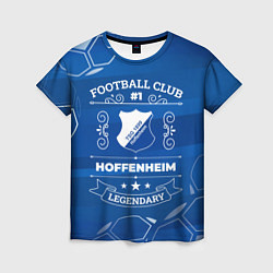 Футболка женская Hoffenheim Football Club, цвет: 3D-принт