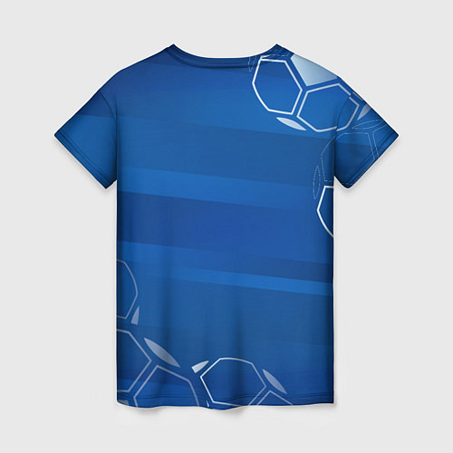 Женская футболка Leicester City FC 1 / 3D-принт – фото 2