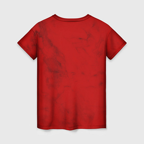 Женская футболка RUSSIA - RED EDITION - SPORTWEAR / 3D-принт – фото 2