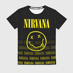 Футболка женская Smile Nirvana, цвет: 3D-принт