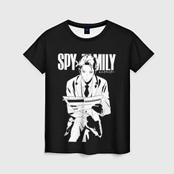 Футболка женская SPY X FAMILY СЕМЬЯ ШПИОНА ЛОЙД, цвет: 3D-принт