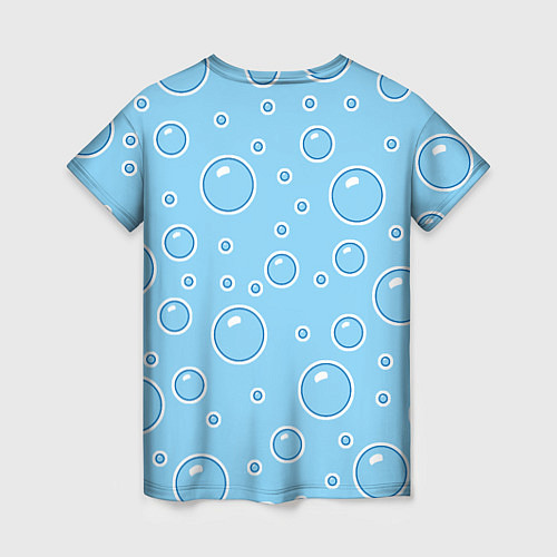 Женская футболка В пузырях / 3D-принт – фото 2