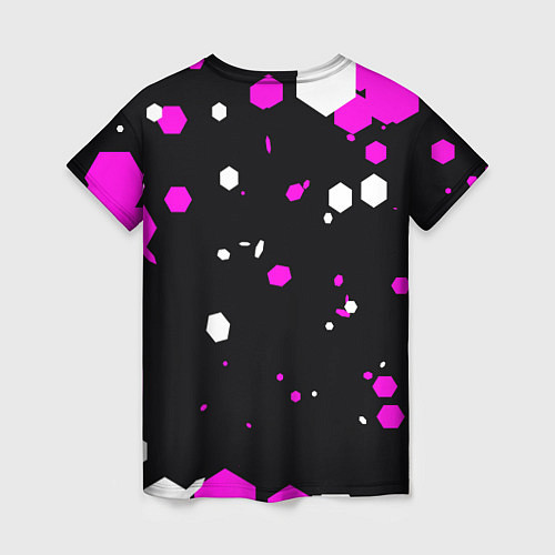 Женская футболка Егор крид С букетом роз / 3D-принт – фото 2