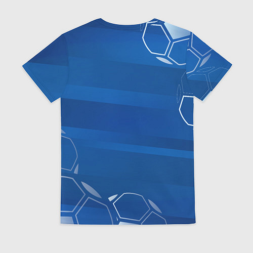 Женская футболка Leeds United Football Club Number 1 / 3D-принт – фото 2