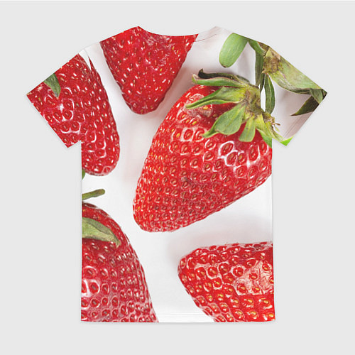 Женская футболка Strawberries / 3D-принт – фото 2