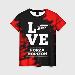 Футболка женская Forza Horizon Love Классика, цвет: 3D-принт