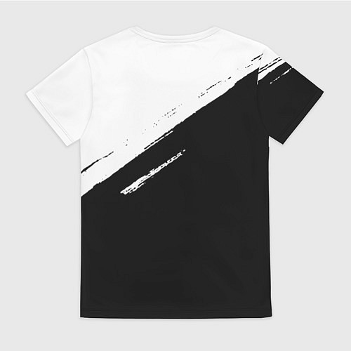 Женская футболка Juventus маленькое лого / 3D-принт – фото 2