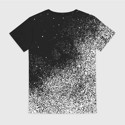 Женская футболка Ювентус краска / 3D-принт – фото 2