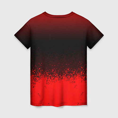 Женская футболка Witcher blood / 3D-принт – фото 2