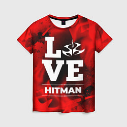 Футболка женская Hitman Love Классика, цвет: 3D-принт