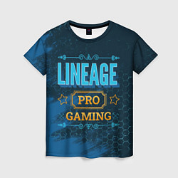 Футболка женская Игра Lineage: PRO Gaming, цвет: 3D-принт