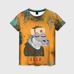 Женская футболка Nft token art USSR