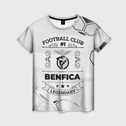 Футболка женская Benfica Football Club Number 1 Legendary, цвет: 3D-принт
