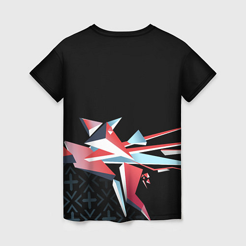 Женская футболка Cs:go - Point Disarray 2022 Буйство красок / 3D-принт – фото 2