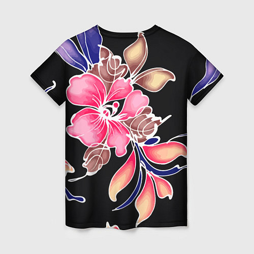 Женская футболка Сон в летнюю ночь Beautiful flower / 3D-принт – фото 2