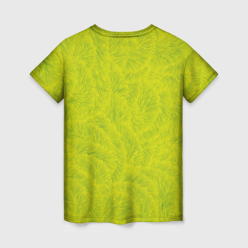 Женская футболка Желтая мишура / 3D-принт – фото 2