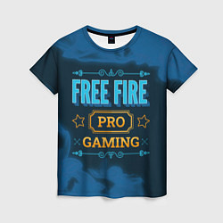 Футболка женская Игра Free Fire: PRO Gaming, цвет: 3D-принт