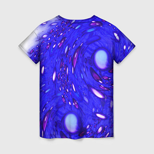 Женская футболка Мир пузырей / 3D-принт – фото 2