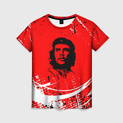 Футболка женская CHE GUEVARA - КРАСКА, цвет: 3D-принт