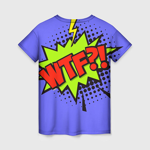 Женская футболка POP ART - стрикеры WOWWTF / 3D-принт – фото 2