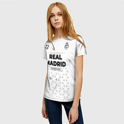 Футболка женская Real Madrid Champions Униформа, цвет: 3D-принт — фото 2