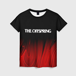 Женская футболка The Offspring Red Plasma