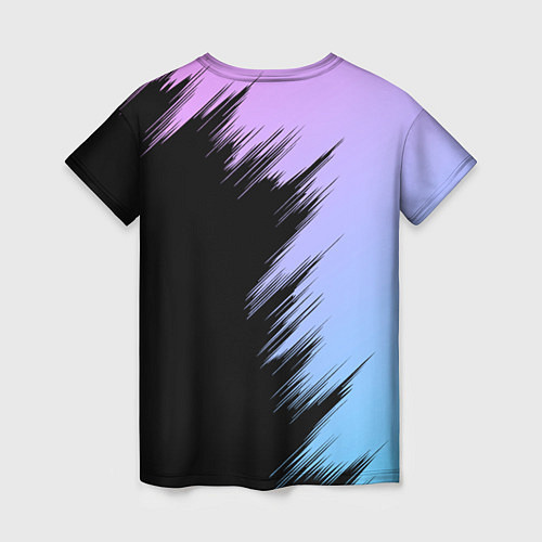 Женская футболка Хвост феи - neon / 3D-принт – фото 2