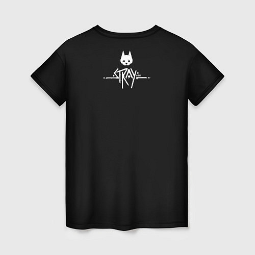 Женская футболка Stray-Cat / 3D-принт – фото 2