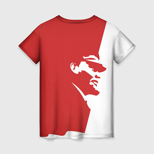 Женская футболка СССР Владимир Ильич Ленин / 3D-принт – фото 2