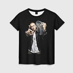 Женская футболка Eminem rap hip hop