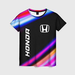 Футболка женская Honda speed lights, цвет: 3D-принт