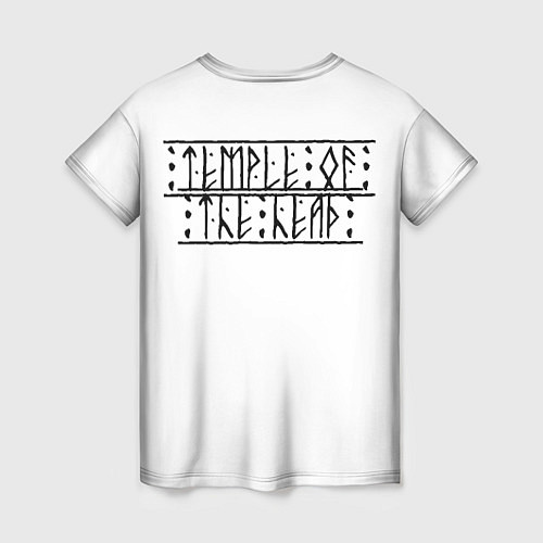 Женская футболка Храм Головы / 3D-принт – фото 2