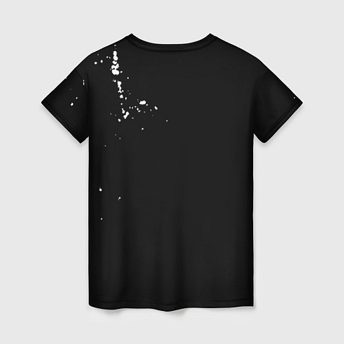 Женская футболка Самурай лого / 3D-принт – фото 2