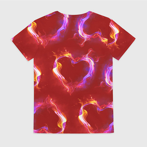 Женская футболка Барт Симпсон стреляет из лука в сердце / 3D-принт – фото 2