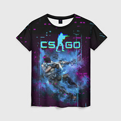 Женская футболка CS GO - Skin