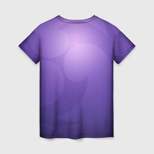 Женская футболка Геншин импакт - Куки Синобу / 3D-принт – фото 2