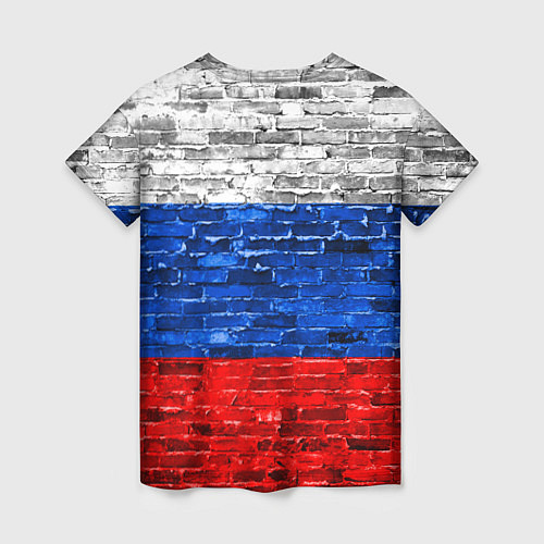 Женская футболка Русский медведь арт / 3D-принт – фото 2