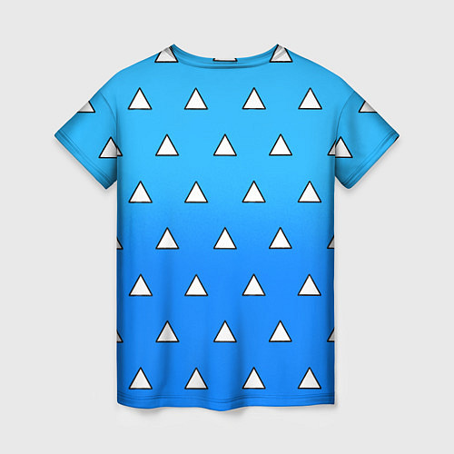 Женская футболка Гию Томиока - Клинок / 3D-принт – фото 2