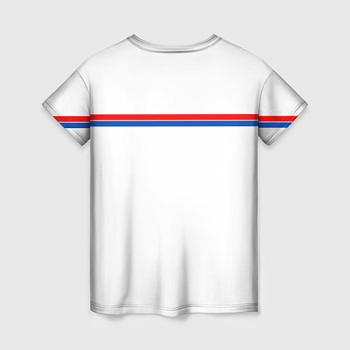 Женская футболка Nasa - полосы / 3D-принт – фото 2